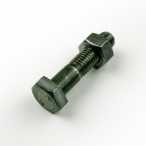 M10x45 CL4.6 Blk Hex Bolt & Nut-150*