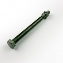 M10x120 CL4.6 Blk Hex Bolt & Nut-50