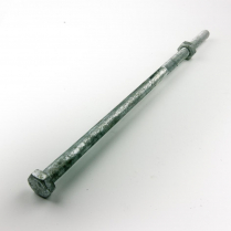 M10x300 CL4.6 Gal Hex Bolt & Nut-50