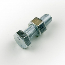 M12x45 CL4.6 Z/P Hex Bolt & Nut-200