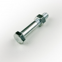 M12x75 CL4.6 Z/P Hex Bolt & Nut-150