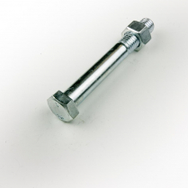 M12x85 CL4.6 Z/P Hex Bolt & Nut-100