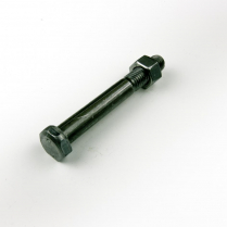 M12x90 CL4.6 Blk Hex Bolt & Nut-100