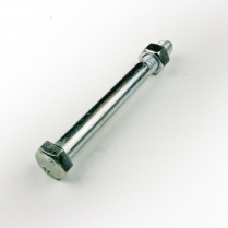 M12x110 CL4.6 Z/P Hex Bolt & Nut-100