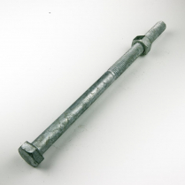 M12x180 CL4.6 Gal Hex Bolt & Nut-50