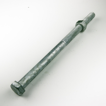 M12x260 CL4.6 Gal Hex Bolt & Nut-50