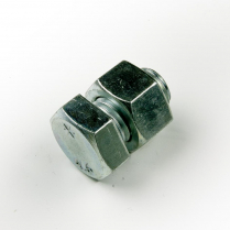 M16x35 CL4.6 Z/P Hex Bolt & Nut-100