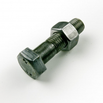 M16x65 CL4.6 Blk Hex Bolt & Nut-75