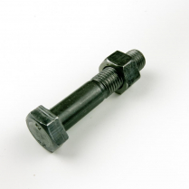 M16x80 CL4.6 Blk Hex Bolt & Nut-75