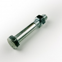 M16x100 CL4.6 Z/P Hex Bolt & Nut-50