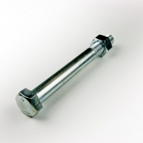 M16x150 CL4.6 Z/P Hex Bolt & Nut-40