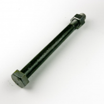 M16x200 CL4.6 Blk Hex Bolt & Nut-25