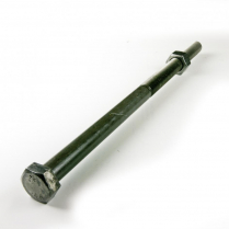 M16x300 CL4.6 Blk Hex Bolt & Nut-25