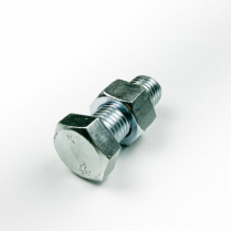 M20x55 CL4.6 Z/P Hex Bolt & Nut-50