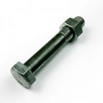 M20x120 CL4.6 Blk Hex Bolt & Nut-30