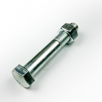 M20x120 CL4.6 Z/P Hex Bolt & Nut-30