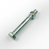 M20x150 CL4.6 Z/P Hex Bolt & Nut-25