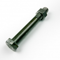 M20x160 CL4.6 Blk Hex Bolt & Nut-25