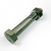 M30x200 CL4.6 Blk Hex Bolt & Nut-10