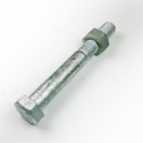 M30x260 CL4.6 Gal Hex Bolt & Nut-5