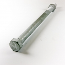 M30x525 CL4.6 Gal Hex Bolt & Nut-5