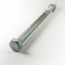 M30x575 CL4.6 Gal Hex Bolt & Nut-5