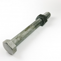 M36x280 CL4.6 Blk Hex Bolt & Nut-5