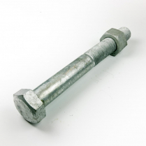 M36x300 CL4.6 Gal Hex Bolt & Nut-5