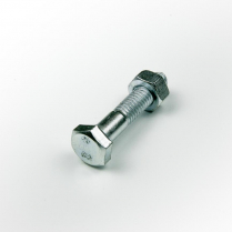 M06x35 CL8.8 Z/P Hex Bolt & Nut-200