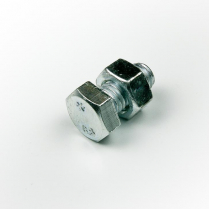 M08x20 CL8.8 Z/P Hex Bolt & Nut-200