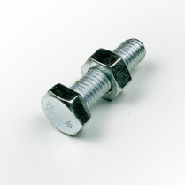 M08x30 CL8.8 Z/P Hex Bolt & Nut-200
