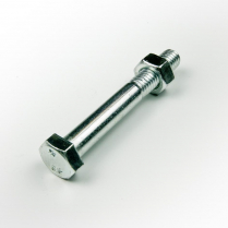 M08x55 CL8.8 Z/P Hex Bolt & Nut-200