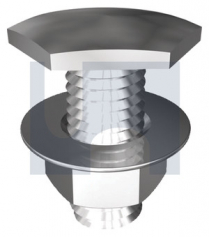 M10x25 CL8.8 Gal Fascia Bolt&Flange Nut Assy-200