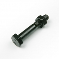 M10x55 CL8.8 Blk Hex Bolt & Nut-100*