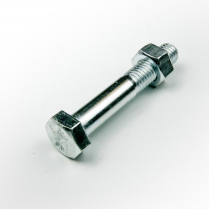M10x65 CL8.8 Z/P Hex Bolt & Nut-100