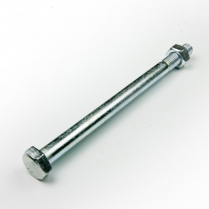 M10x130 CL8.8 Z/P Hex Bolt & Nut-50