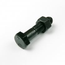 M12x60 CL8.8 Blk Hex Bolt & Nut-50