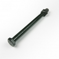 M12x150 CL8.8 Blk Hex Bolt & Nut-25