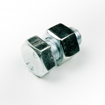 M16x25 CL8.8 Z/P Hex Bolt & Nut-25