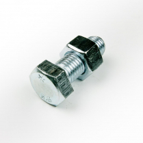 M16x40 CL8.8 Z/P Hex Bolt & Nut-25