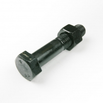 M16x75 CL8.8 Blk Hex Bolt & Nut-25