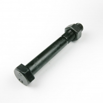 M20x140 CL8.8 Blk Hex Bolt & Nut-10