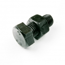 M24x60 CL8.8 Blk Hex Bolt & Nut-5