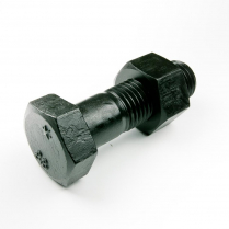M30x100 CL8.8 Blk Hex Bolt & Nut-5