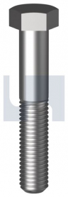 M48x130 METRIC HEX BOLT HDG