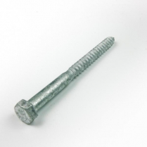 M12x180 CL4.6 Gal Hex Coach Screw