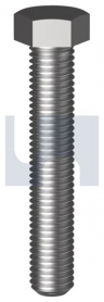 M6x45 Cl4.6 Z/P Hex Set Screw