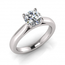 Half Round Shank | Fancy Four Claw Setting