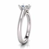 Half Round Shank | Round Six Claw Setting