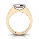 Half Round Shank | Rub-Over Setting